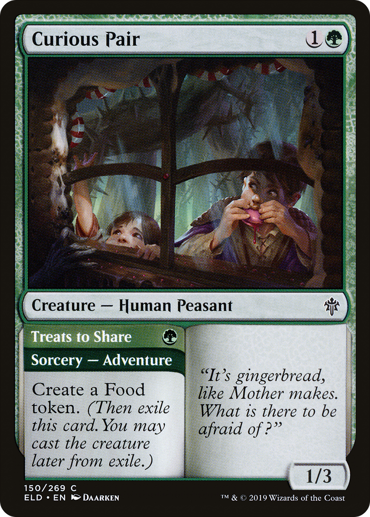 Curious Pair // Treats to Share (150) Foil - Throne of Eldraine