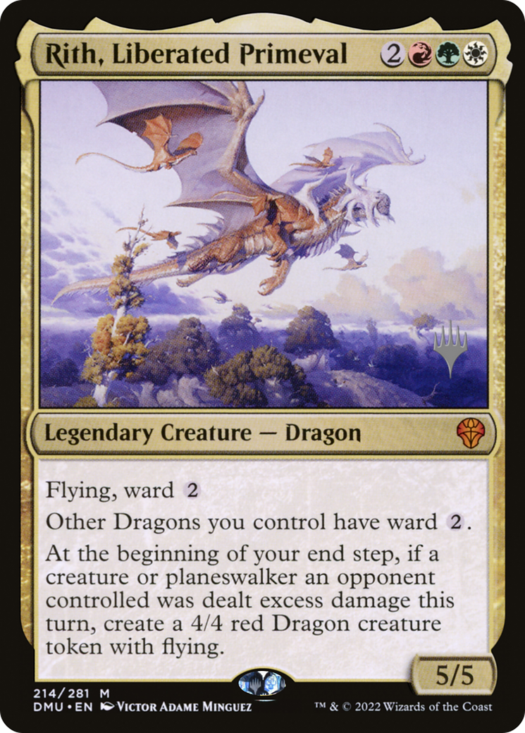 Rith, Liberated Primeval (Promo Pack) [Dominaria United Promos] Foil