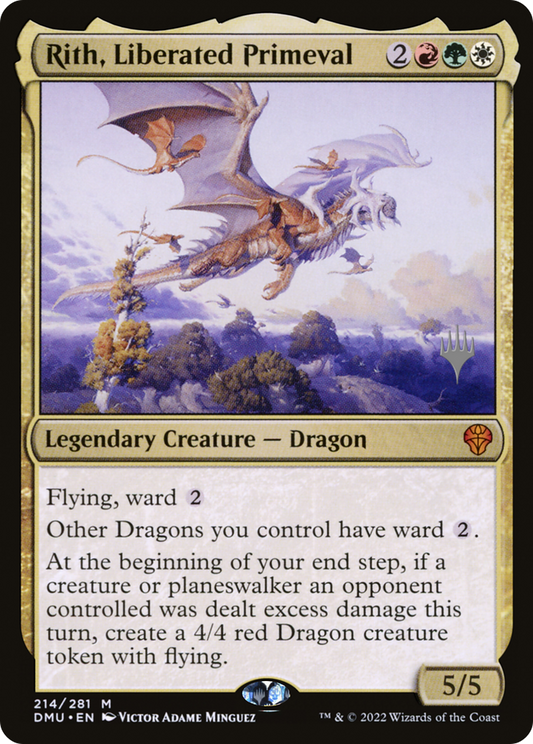 Rith, Liberated Primeval (Promo Pack) [Dominaria United Promos] Foil