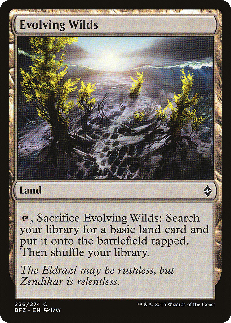 Evolving Wilds (236) - Battle for Zendikar