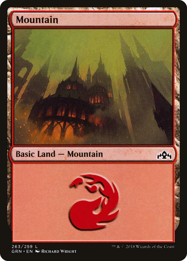 Mountain (263) - Guilds of Ravnica