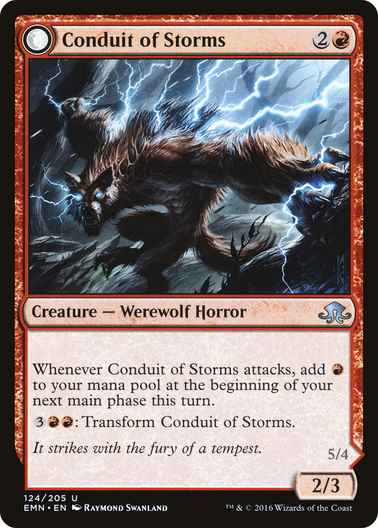 Conduit of Storms (124) Foil - Eldritch Moon