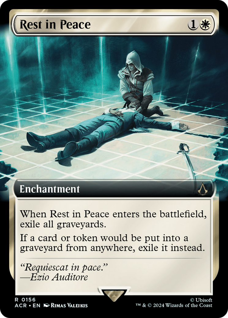 Rest in Peace (Extended Art) (156) Foil - Assassin's Creed