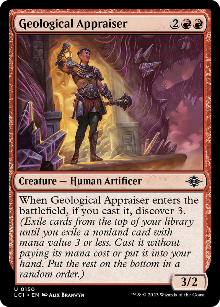 Geological Appraiser (150) Foil - The Lost Caverns of Ixalan