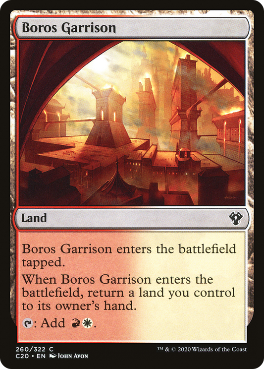 Boros Garrison (260) - Commander 2020