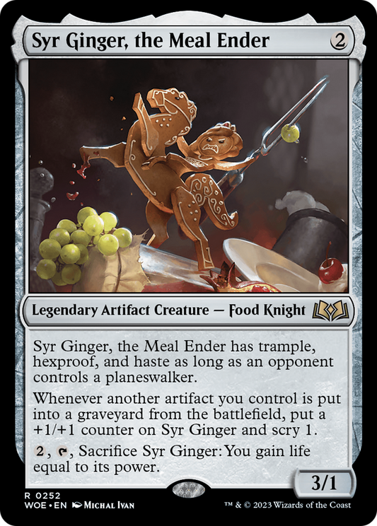 Syr Ginger, the Meal Ender (252) - Wilds of Eldraine