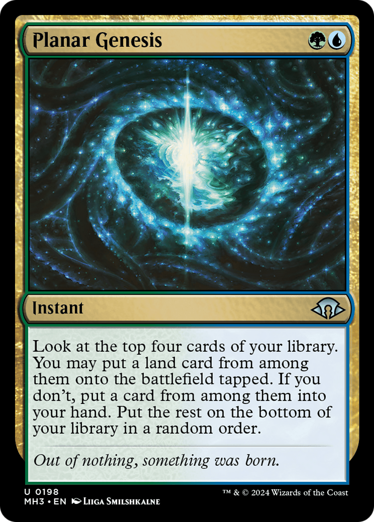 Planar Genesis [Modern Horizons 3] Foil