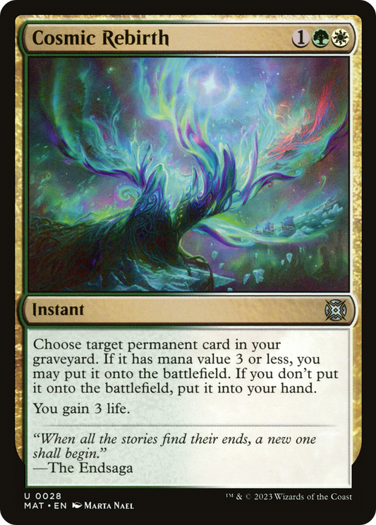 Cosmic Rebirth (028) - March of the Machine: The Aftermath