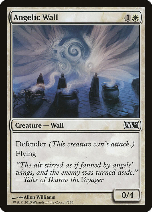 Angelic Wall (004) Foil - Magic 2014
