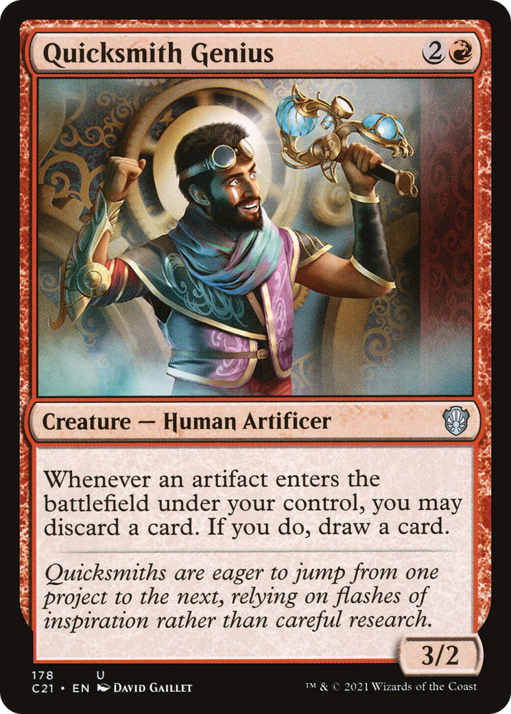 Quicksmith Genius (178) - Commander 2021