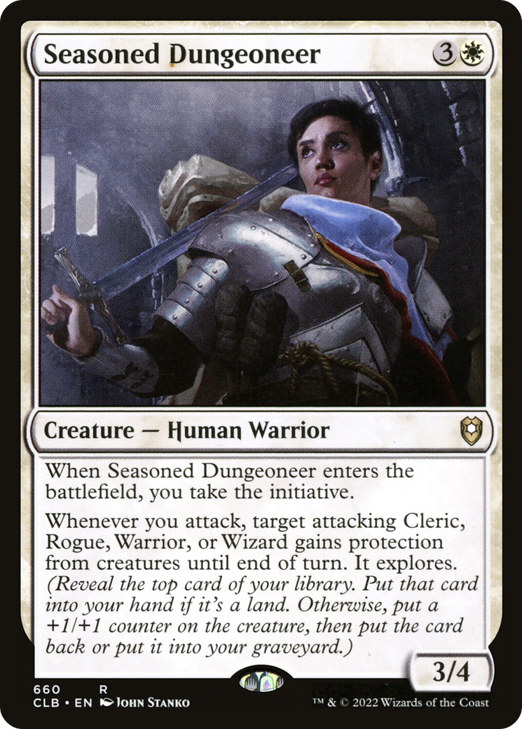 Seasoned Dungeoneer (660) - Commander Legends: Battle for Baldur's Gate