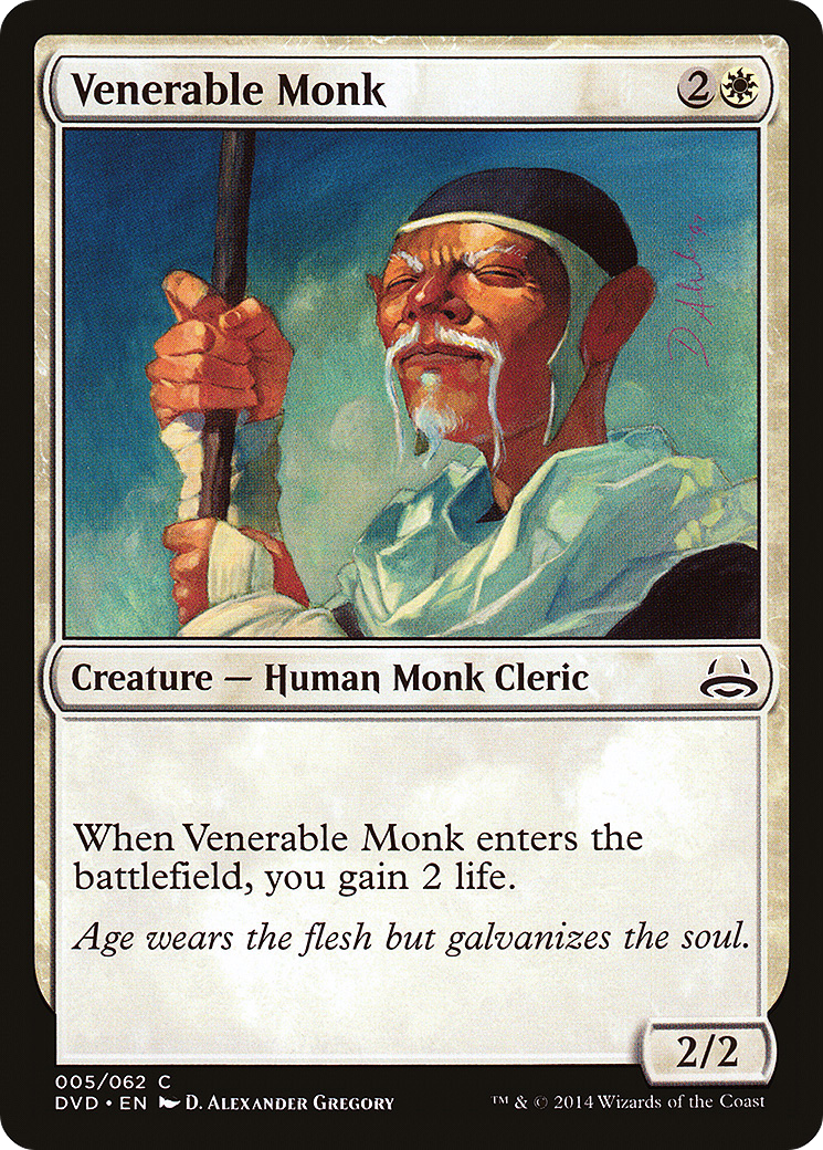 Venerable Monk - Duel Decks Anthology: Divine vs. Demonic