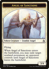 Angel of Sanctions // Drake Double-Sided Token [Amonkhet Tokens] | Silver Goblin