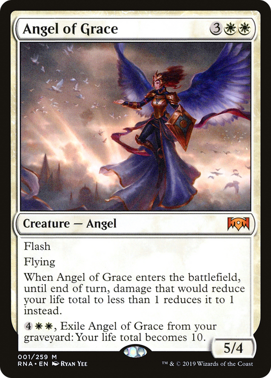 Angel of Grace (001) Foil - Ravnica Allegiance