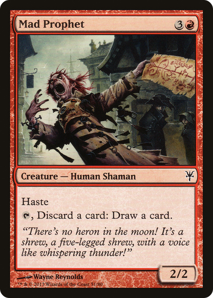 Mad Prophet (051) - Duel Decks: Sorin vs. Tibalt