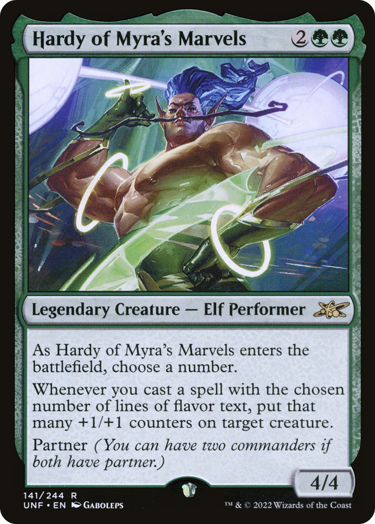 Hardy of Myra's Marvels (141) Foil - Unfinity