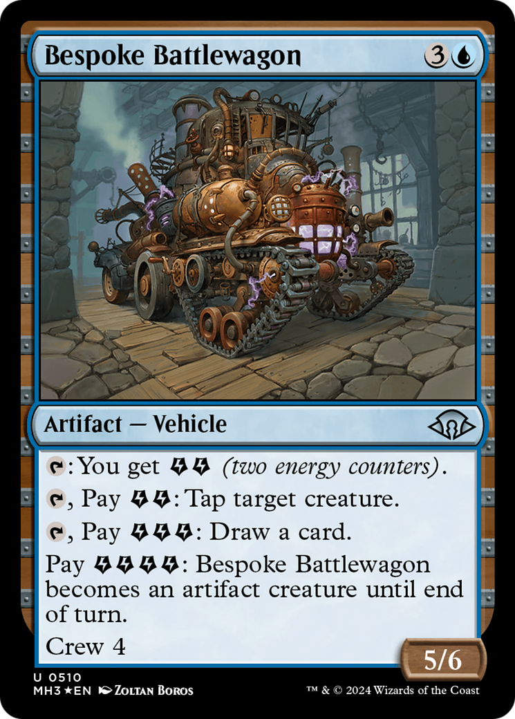 Bespoke Battlewagon (Ripple Foil) (510) Foil - Modern Horizons 3