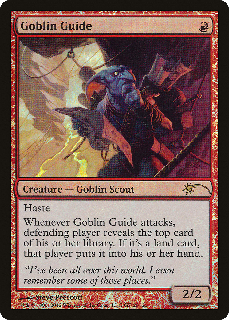 Goblin Guide (2012a) Foil - Grand Prix Promos