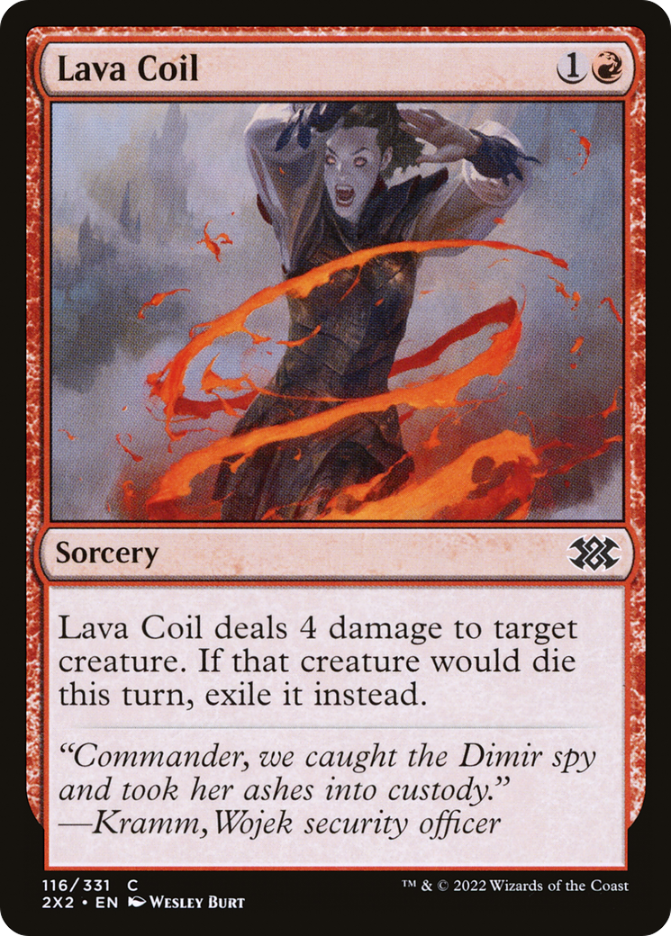 Lava Coil (116) - Double Masters 2022