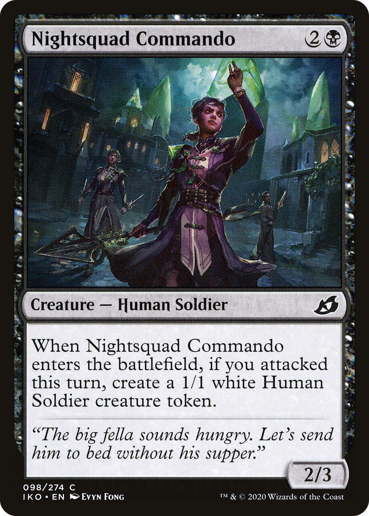 Nightsquad Commando (098) Foil - Ikoria: Lair of Behemoths