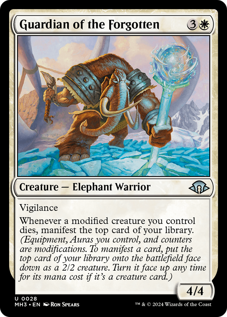 Guardian of the Forgotten (028) Foil - Modern Horizons 3