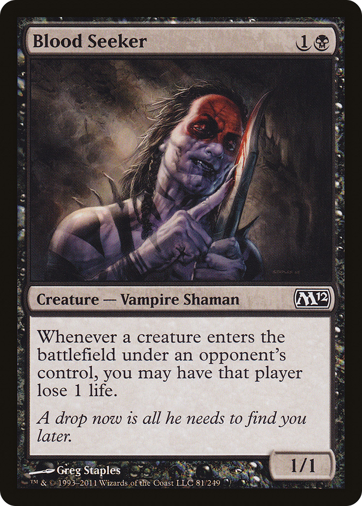 Blood Seeker (081) Foil - Magic 2012