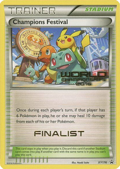 Champions Festival (XY176) (2016 Finalist) [XY: Black Star Promos] | Silver Goblin