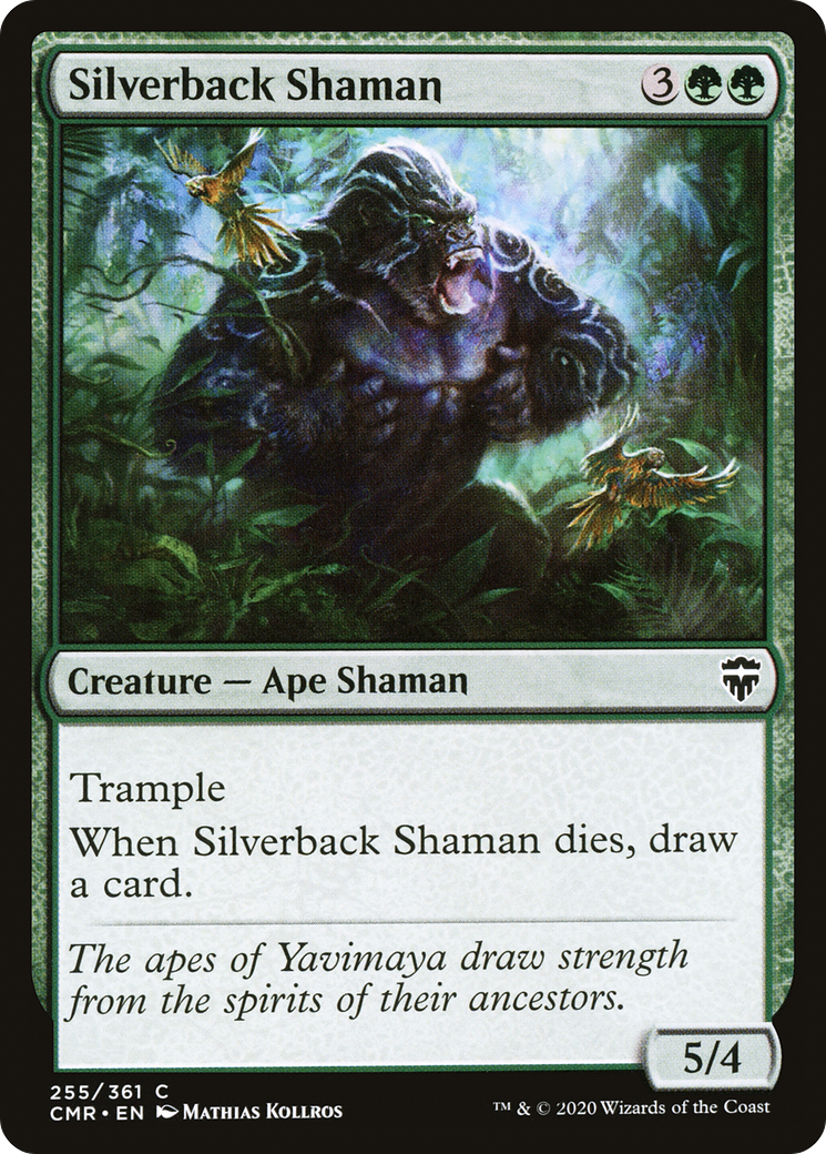 Silverback Shaman (255) Foil - Commander Legends