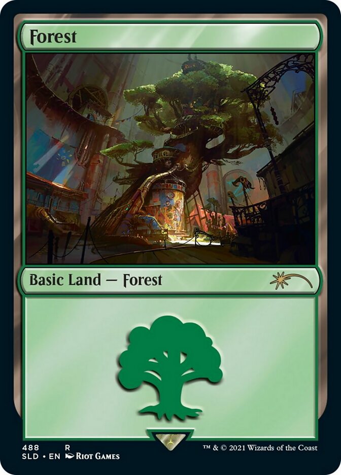 Forest (488) [Secret Lair Drop Series] | Silver Goblin