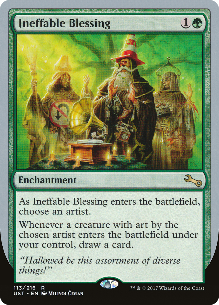Ineffable Blessing (B) (113) Foil - Unstable