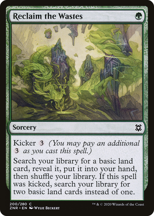 Reclaim the Wastes (200) - Zendikar Rising
