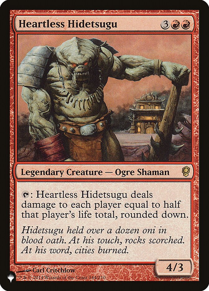 Heartless Hidetsugu [The List] | Silver Goblin