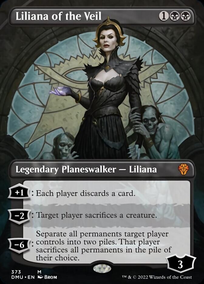 Liliana of the Veil (Borderless) [Dominaria United] | Silver Goblin