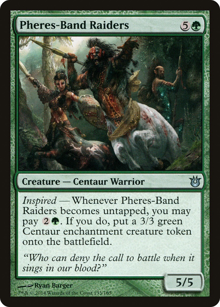 Pheres-Band Raiders (133) Foil - Born of the Gods