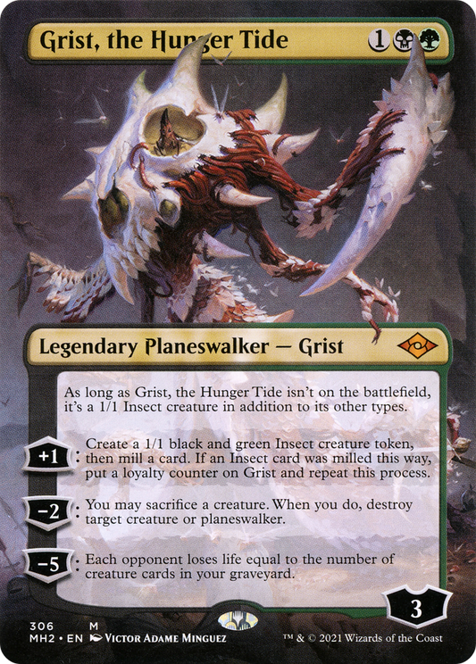 Grist, the Hunger Tide (Borderless) (306) - Modern Horizons 2