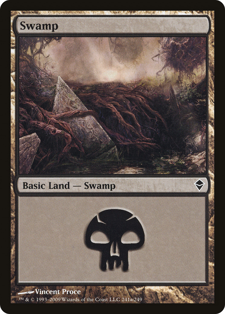 Swamp (241a) - Zendikar