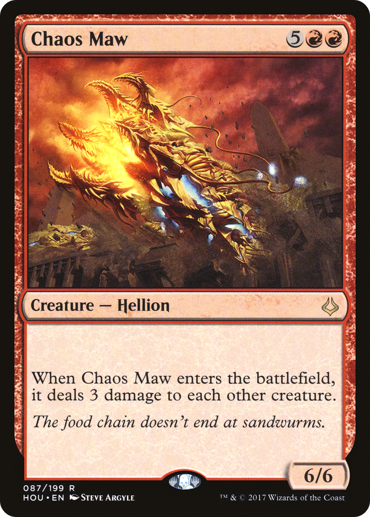 Chaos Maw (087) Foil - Hour of Devastation
