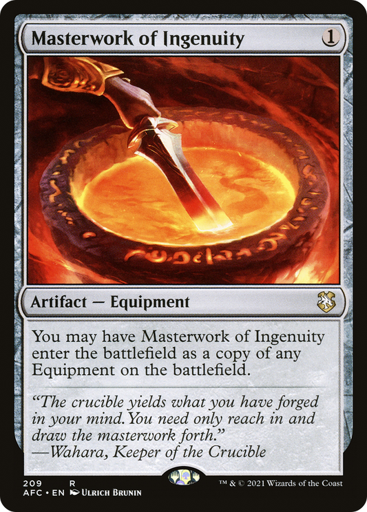 Masterwork of Ingenuity (209) - Forgotten Realms Commander
