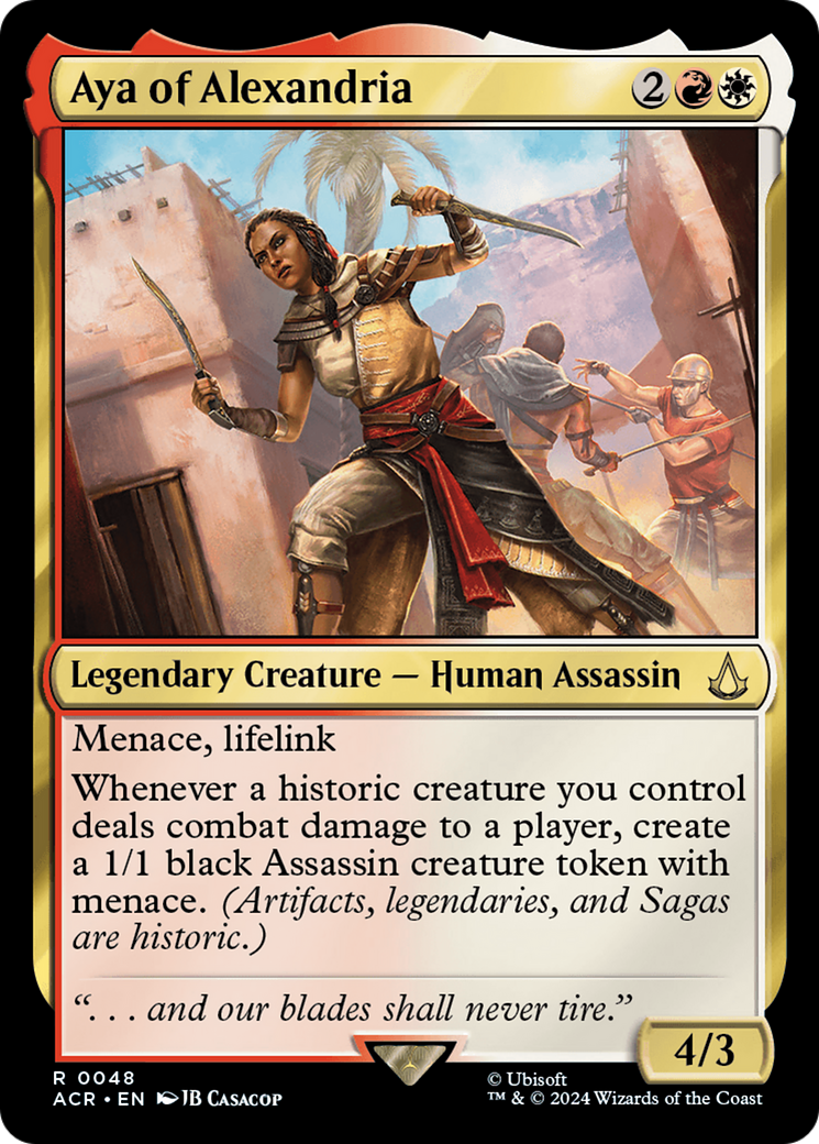 Aya of Alexandria (048) Foil - Assassin's Creed