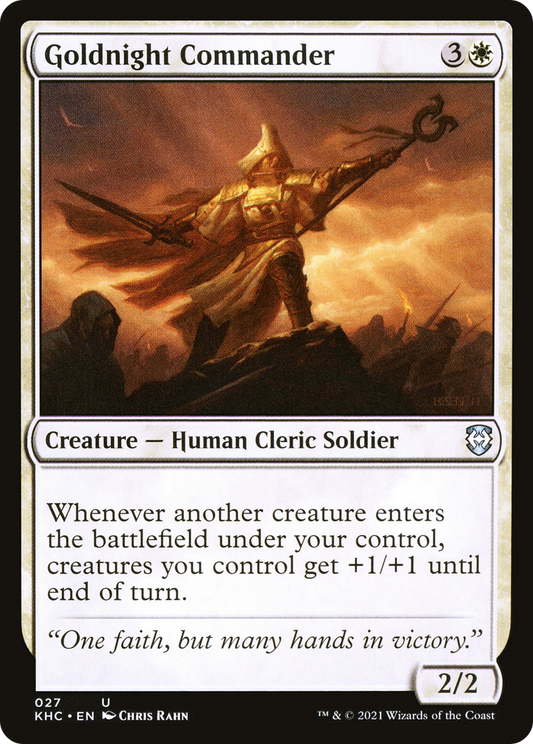 Goldnight Commander (027) - Kaldheim Commander