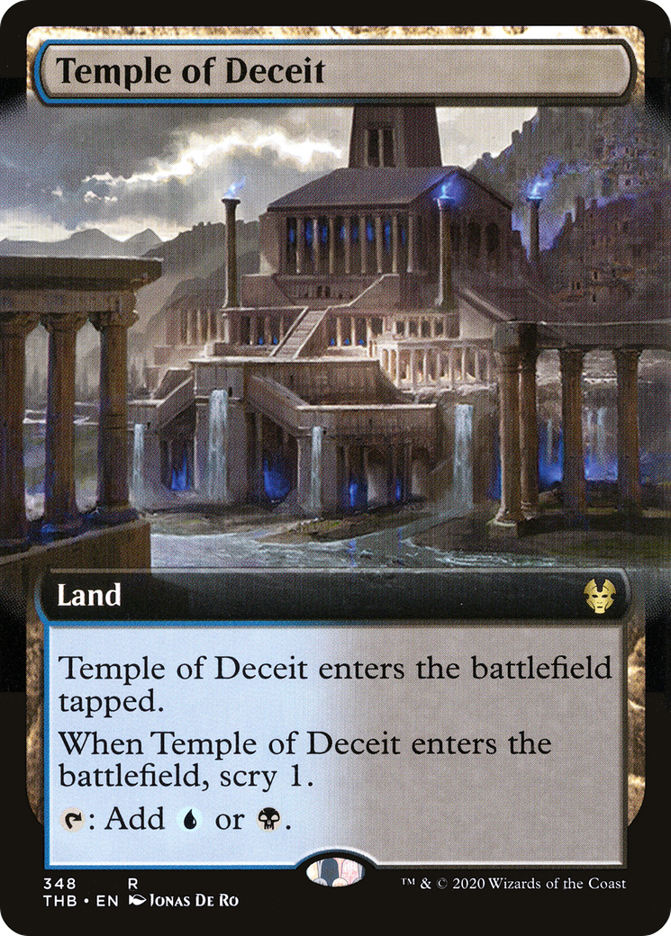 Temple of Deceit (Extended Art) (348) - Theros Beyond Death