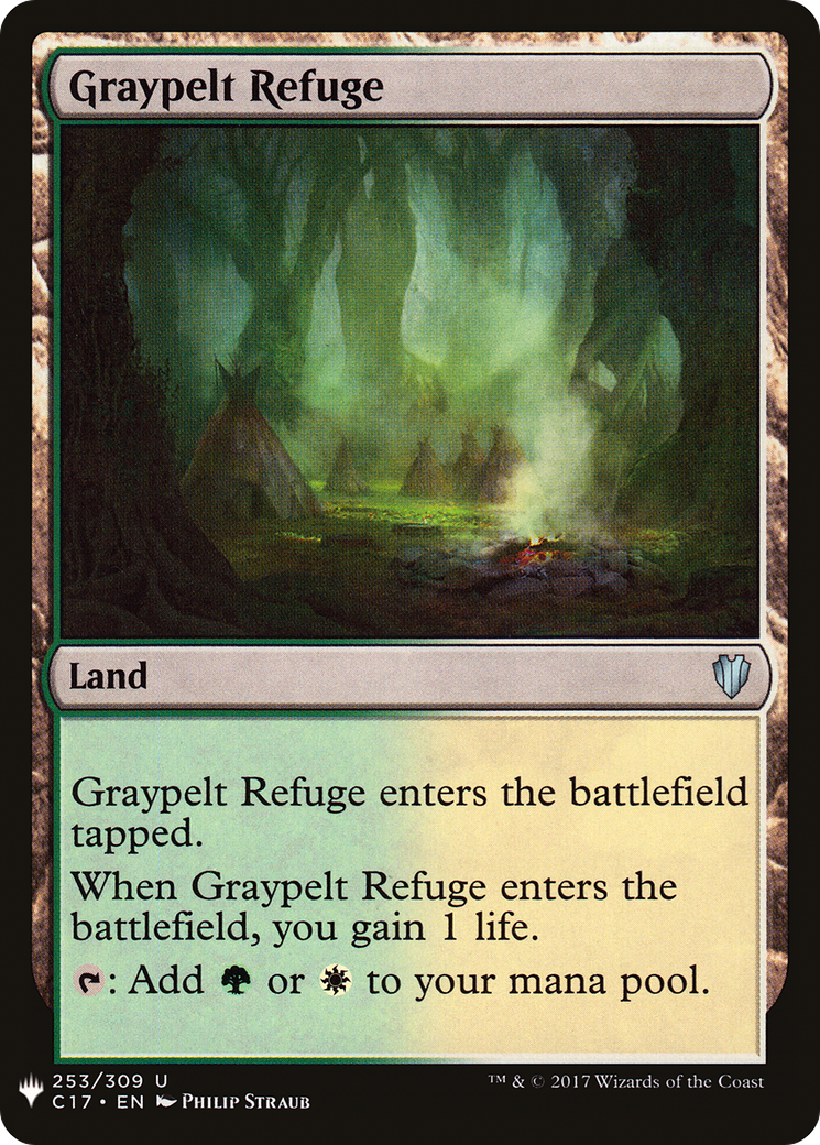 Graypelt Refuge (C17-253) - The List