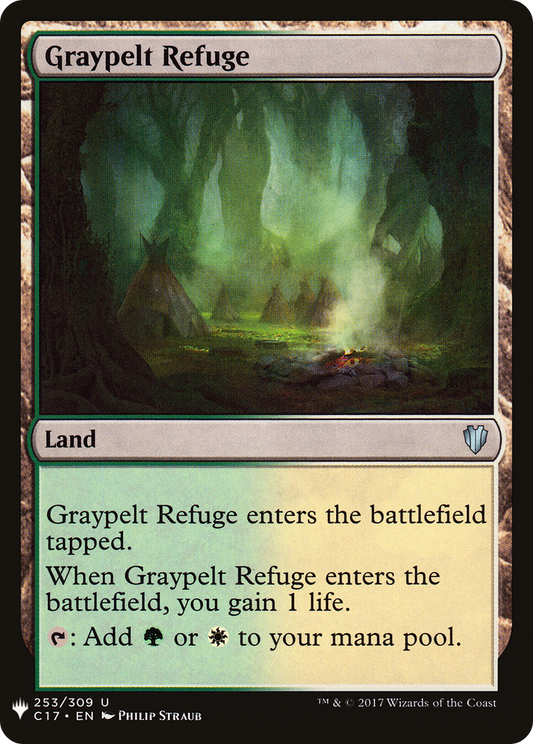 Graypelt Refuge (C17-253) - The List