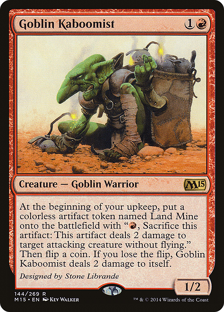 Goblin Kaboomist [Magic 2015] | Silver Goblin