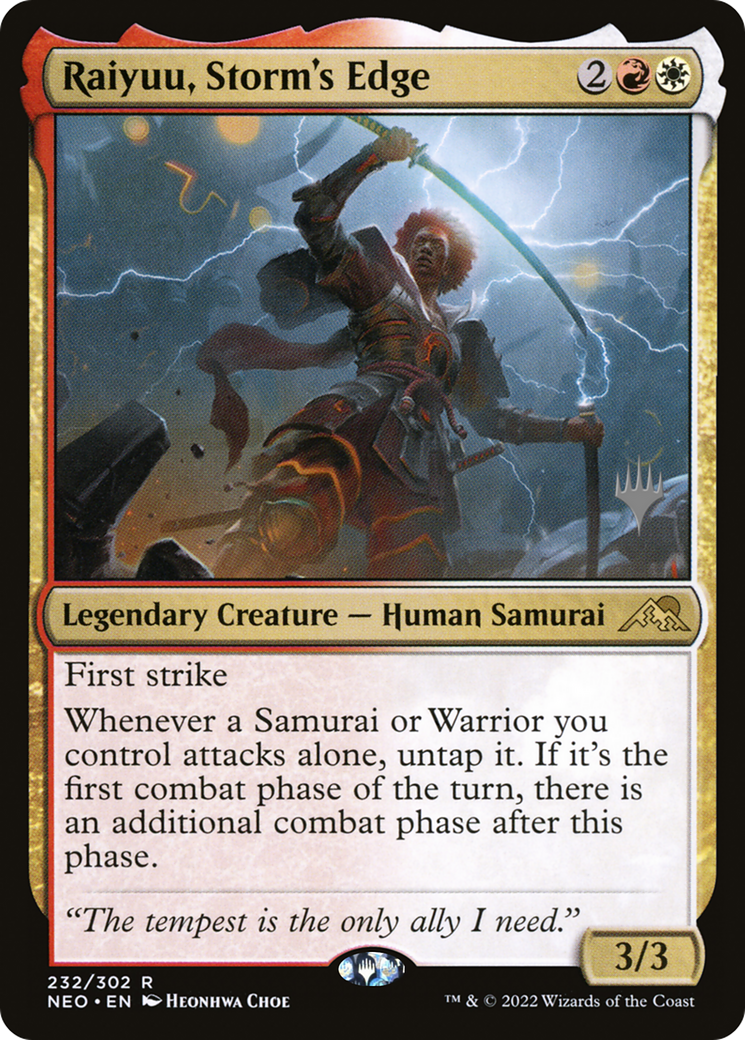 Raiyuu, Storm's Edge (232) Foil - Kamigawa: Neon Dynasty Promos