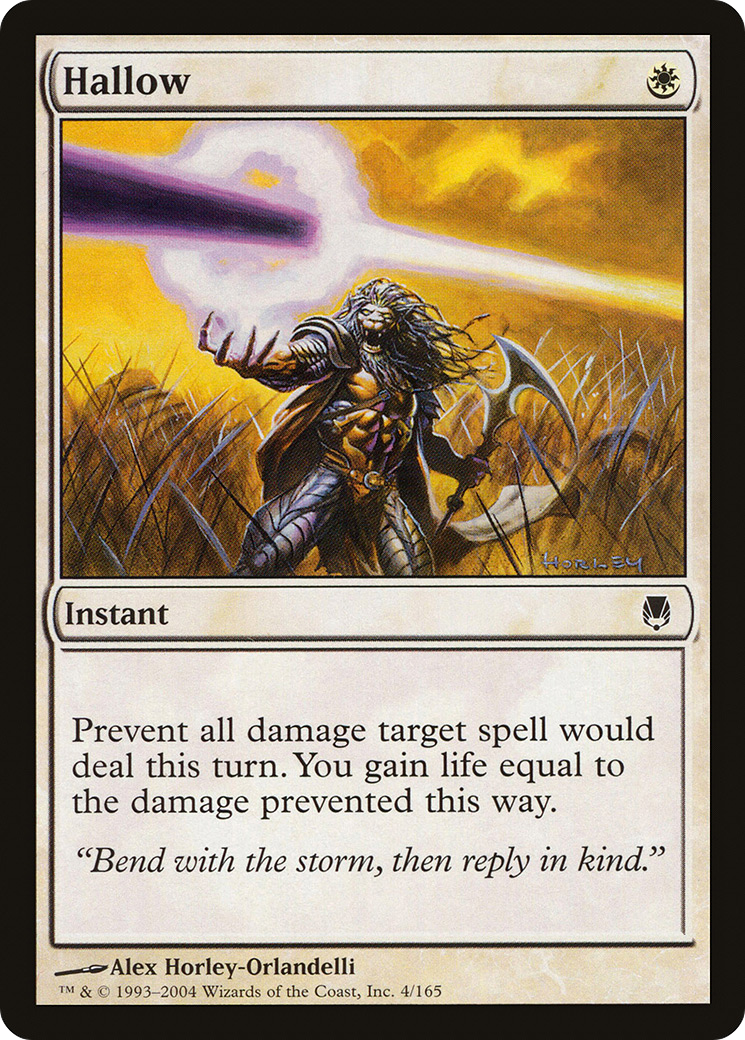 Hallow (004) Foil - Darksteel