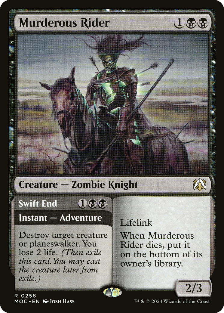 Murderous Rider (258) - March of the Machine Commander
