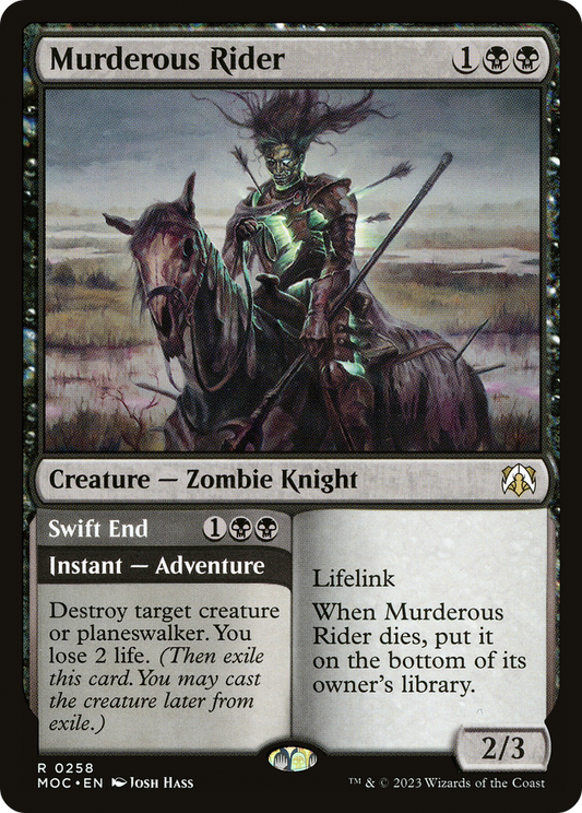 Murderous Rider (258) - March of the Machine Commander