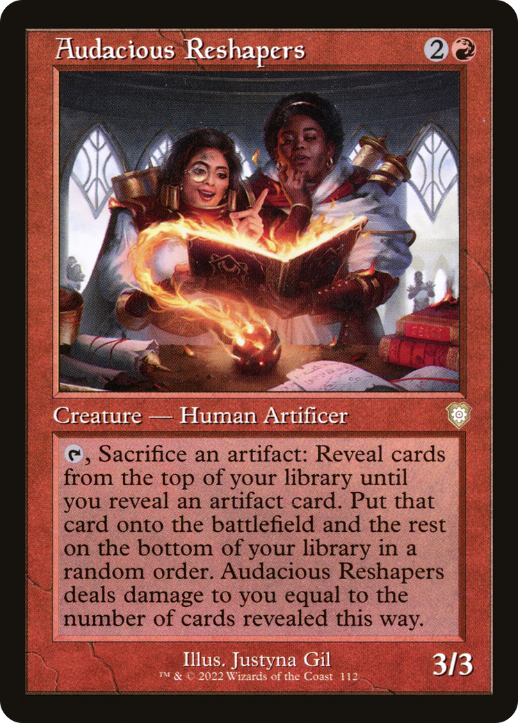 Audacious Reshapers (Retro) (112) - The Brothers' War Commander