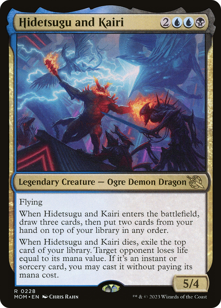 Hidetsugu and Kairi [March of the Machine] Foil